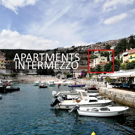Apartment Angie - Intermezzo With Sea View In Center Of Rabac Exterior photo